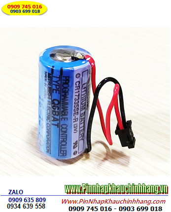 Mitsubishi Q6BAT; Pin nuôi nguồn Mitsubishi Q6BAT lithium 3v 2/3A 1800mAh _Xuất xứ Nhật